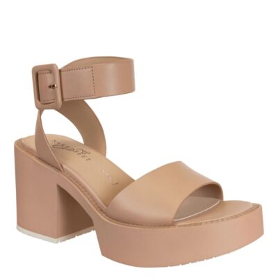 NAKED FEET  Iconoclast In Rosette Heeled Sandals