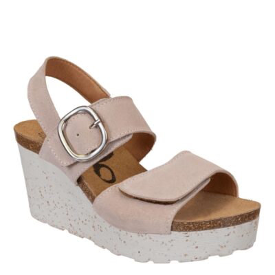 OTBT  Peasant In Rosette Wedge Sandals