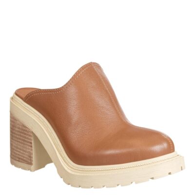 OTBT  Rise In Camel Heeled Mules