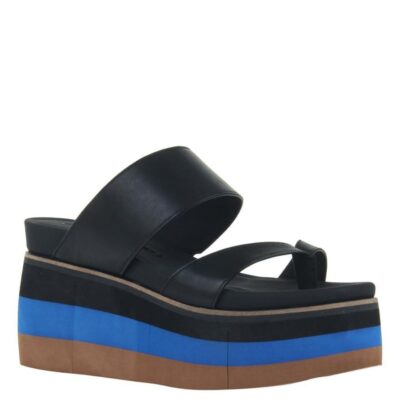 NAKED FEET  Flux In Black Platform Sandals