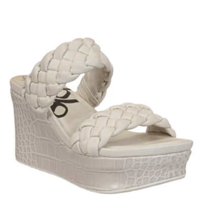 OTBT  Fluent In Ivory Wedge Sandals