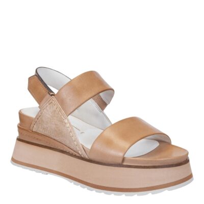 NAKED FEET  Dimension In Ecru Platform Sandals