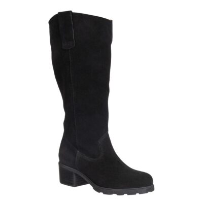 OTBT  Tallow In Black Heeled Mid Shaft Boots