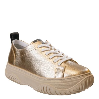 OTBT  Pangea In Gold Court Sneakers