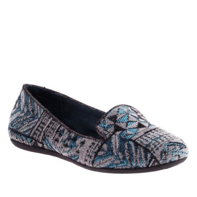 DIMMI  Relief In Blue Grey Loafers