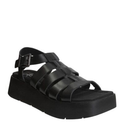 OTBT  Archaic In Black Platform Sandals