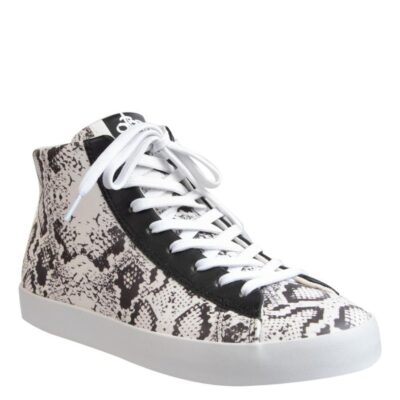 OTBT  Hologram In Snake Print High Top Sneakers