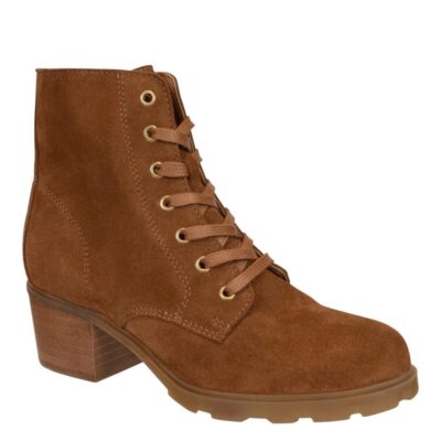 OTBT  Arc In Camel Heeled Ankle Boots